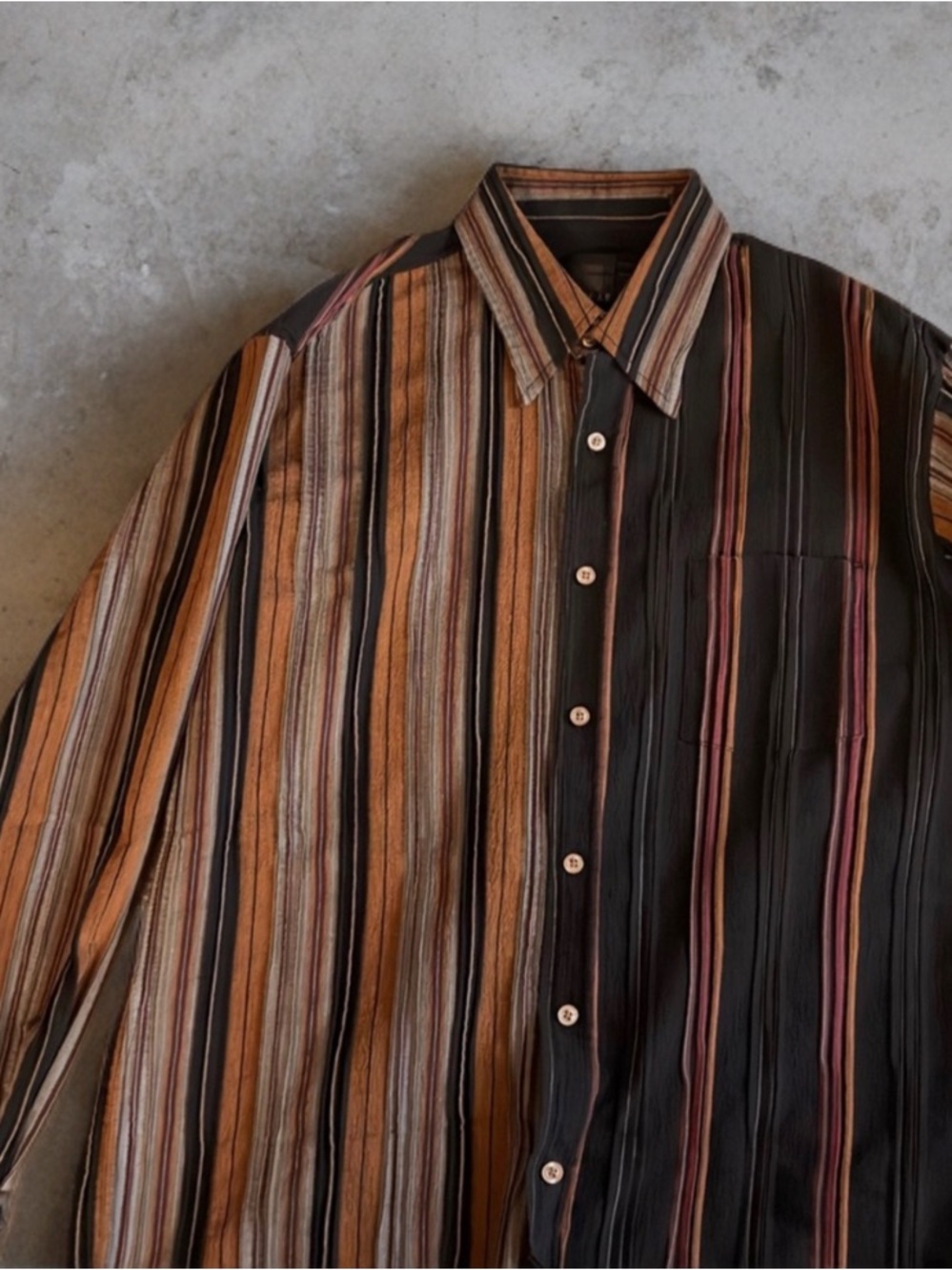 “RARE” - Men's SQ WEAR Long Sleeve #MelroseAve Stylish (fits like size Medium) - Picture 2 of 10